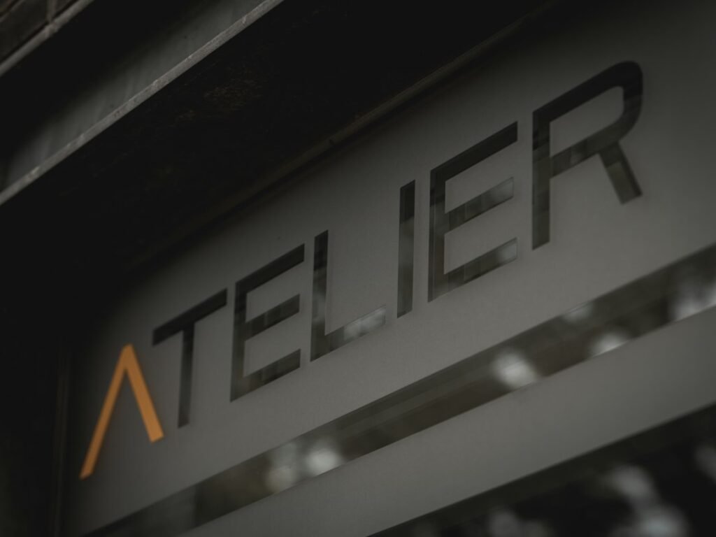 Branding materials and design elements from a brand identity project